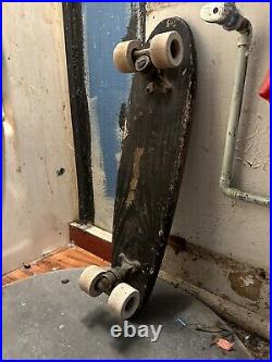 1950's Skateboard With Clay Wheels