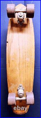 1960's Era / Sincor Venice Calif. / Wooden Skateboard with Clay Wheels