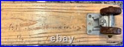 1960's Hawaiian Surf Wooden Skateboard No 7 22 Metal Masters Philly Vintage