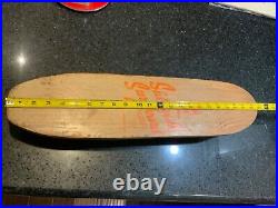 1960's Sidewalk Surfboard Skateboard by Nash MFG. INC. Ft. Worth Texas Tournament