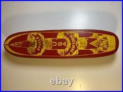 1960s Apollo Apolo Skateship Wood Wooden Skateboard Skate Board Metal Wheels