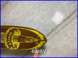 1960s Apollo Apolo Skateship Wood Wooden Skateboard Skate Board Metal Wheels