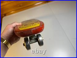 1960s Apollo Apolo Skateship Wood Wooden Skateboard Skate Board Metal Wheels