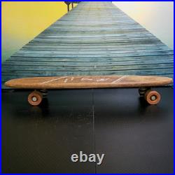 1960s Boss Man Vintage Skateboard 24.5, Found In Abandoned Storage Unit Auction