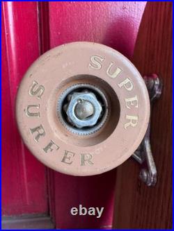 1960s Hobie Super Surfer Skateboard Clay Wheels Oak Deck Sidewalk Surfboard 1960s Hobie Super Surfer Skateboard Clay Wheels Oak Deck Sidewalk Surfboard