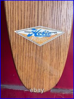 1960s Hobie Super Surfer Skateboard Clay Wheels Oak Deck Sidewalk Surfboard
