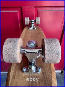 1960s Hobie Super Surfer Skateboard Clay Wheels Oak Deck Sidewalk Surfboard