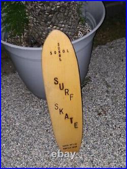 1964 Sokol Skateboard Surf Skate Snow Steel Wheel