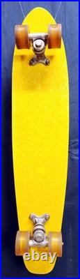 (1970's Era) Sport Fun / Land Ski / Yellow Fiberglass Skateboard