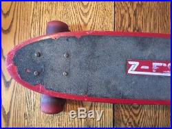 1970's Vintage Z-Flex Original Skateboard 27 Complete Fiberglass Dogtown Zephyr