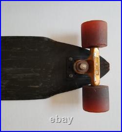 1970s Gordon & Smith FibreFlex Double Cutaway Slalom Skateboard, ACS 580 Trucks