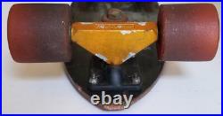 1970s Gordon & Smith FibreFlex Double Cutaway Slalom Skateboard, ACS 580 Trucks