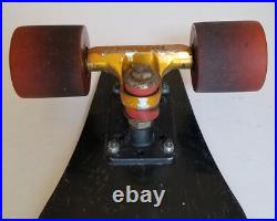 1970s Gordon & Smith FibreFlex Double Cutaway Slalom Skateboard, ACS 580 Trucks