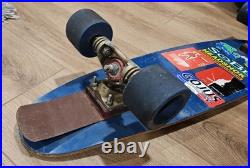 1970s Gordon Smith G&S with Gull Wing H. P. G. IV Trucks Kryptonics 60mm Wheels Blue