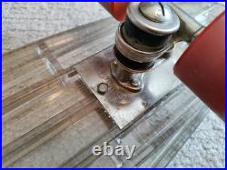 1970s Pro Line By Roller Sports Clear/Translucent Vintage Skateboard Good Shape