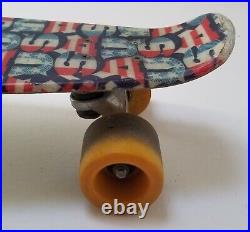 1970s Trickray Moto Board by D&L Fiberglass Skateboard, USA Theme