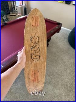 1970s Vintage G&S Stacy Peralta Skateboard Rare Old School Sims Zflex Alva Deck