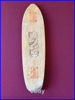 1970s Vintage G&S Stacy Peralta Skateboard Rare Old School Sims Zflex Alva Deck