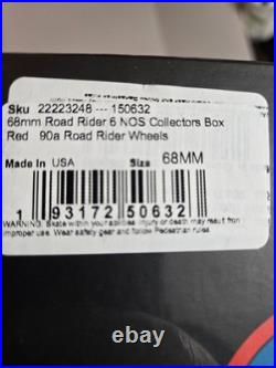 1975 68mm Road Rider 6 Collectors Box-Red-Sealed Vintage-Of 100 SERIAL #d SETS