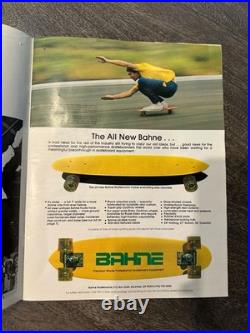 1975 Hang Ten World Pro Am Skateboard Championships Program Bahne Peralta