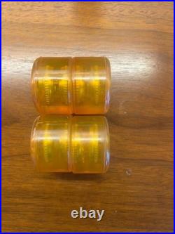 1976 Skateboard NOS Wheels MetaFlex Loose Bearing Vintage Smaller Set. Bahne ET