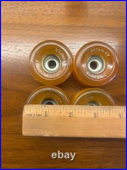 1976 Skateboard NOS Wheels MetaFlex Loose Bearing Vintage Smaller Set. Bahne ET