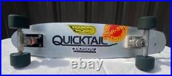 1977 Quicksilver Quicktail Skateboard Tracker Trucks George Powell RARE 1977 Quicksilver Quicktail Skateboard Tracker Trucks George Powell RARE
