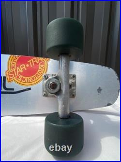 1977 Quicksilver Quicktail Skateboard Tracker Trucks George Powell RARE 1977 Quicksilver Quicktail Skateboard Tracker Trucks George Powell RARE