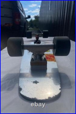 1977 Quicksilver Quicktail Skateboard Tracker Trucks George Powell RARE 1977 Quicksilver Quicktail Skateboard Tracker Trucks George Powell RARE