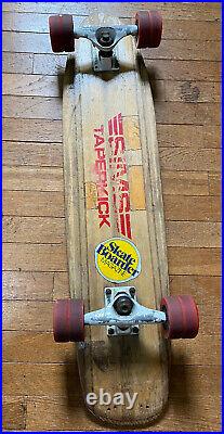 1978 Sims Taperkick vintage Complete Skateboard Signed And Rode By Paul Hoffman