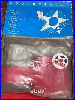 1980 Vintage skateboard Deck, Rails Nose, guard tail, Tracker, trucks, wheels
