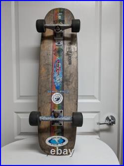 1980's Blockhead Dinosaur Skateboard Complete Kryptonics Independent Trucks