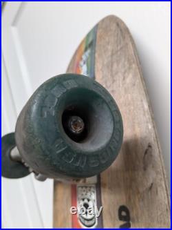 1980's Blockhead Dinosaur Skateboard Complete Kryptonics Independent Trucks