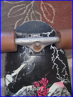 1980's Santa Cruz Micke Alba Skateboard Tombstone Malba independent powell bones