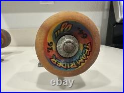 1980's Santa Cruz OJ II Skateboard Wheels 64mm 97A with Independent Trucks
