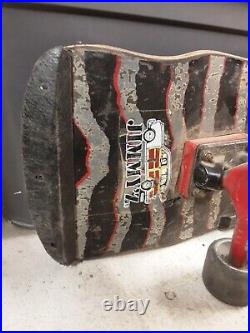 1980's VINTAGE POWELL PERALTA RIPPER SKATEBOARD DECK, WHEELS, ETC and Hat