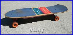 1980's VISION LOBSTER TAIL COMPLETE SKATEBOARD with GULL WING PRO BONES/TRUCKS