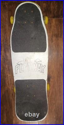 1980's Variflex Flyaway Skateboard Deck Trucks Vintage OG Great Color Unrestored