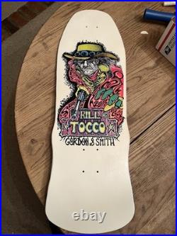 1980s G&S Rare Bill Tocco Gun Slinger Tribute Skateboard Deck