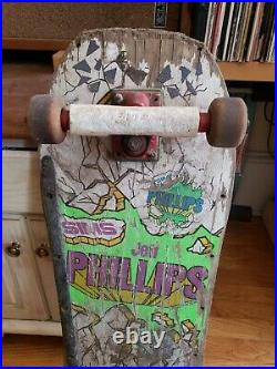 1980s Jeff Phillips Sims Break Out Skateboard