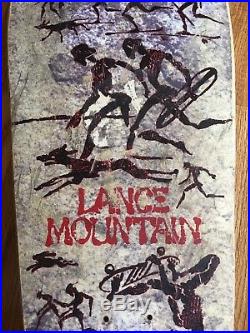 1980s Lance Mountain Powell Peralta XT Future Primitive Skateboard Vintage