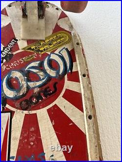 1980s OG Skateboard, Sims, Christian Hosoi