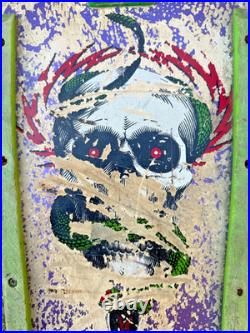 1980s Powell Peralta Mike McGill Skull & Snake Complete Skateboard VCJ 1980s Powell Peralta Mike McGill Skull & Snake Complete Skateboard VCJ