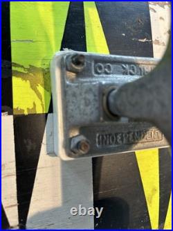 1980s Vision Shredder Skateboard Complete With Indy Trucks And Shredder Wheels