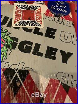 1983 Uncle Wiggley Argyle Skateboard