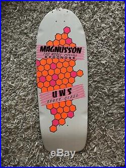 1983 Uncle Wiggley Skates Tony Magnusson NOS Vintage Skateboard