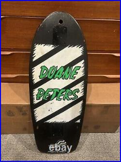 1984 Vintage Duane Peters Santa Cruz Skateboard