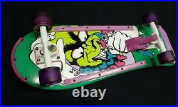 1985 G&S Billy Ruff Vintage Skateboard Rare Green Complete Great for Collectors