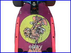 1985 Vintage Valterra Skate Zombie Skateboard 1980's Shred Gear Ugly Stix Coper