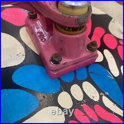1985 Vision Hippie Stick skateboard Old Ghosts Gullwing Trucks Sims 63 Wheels